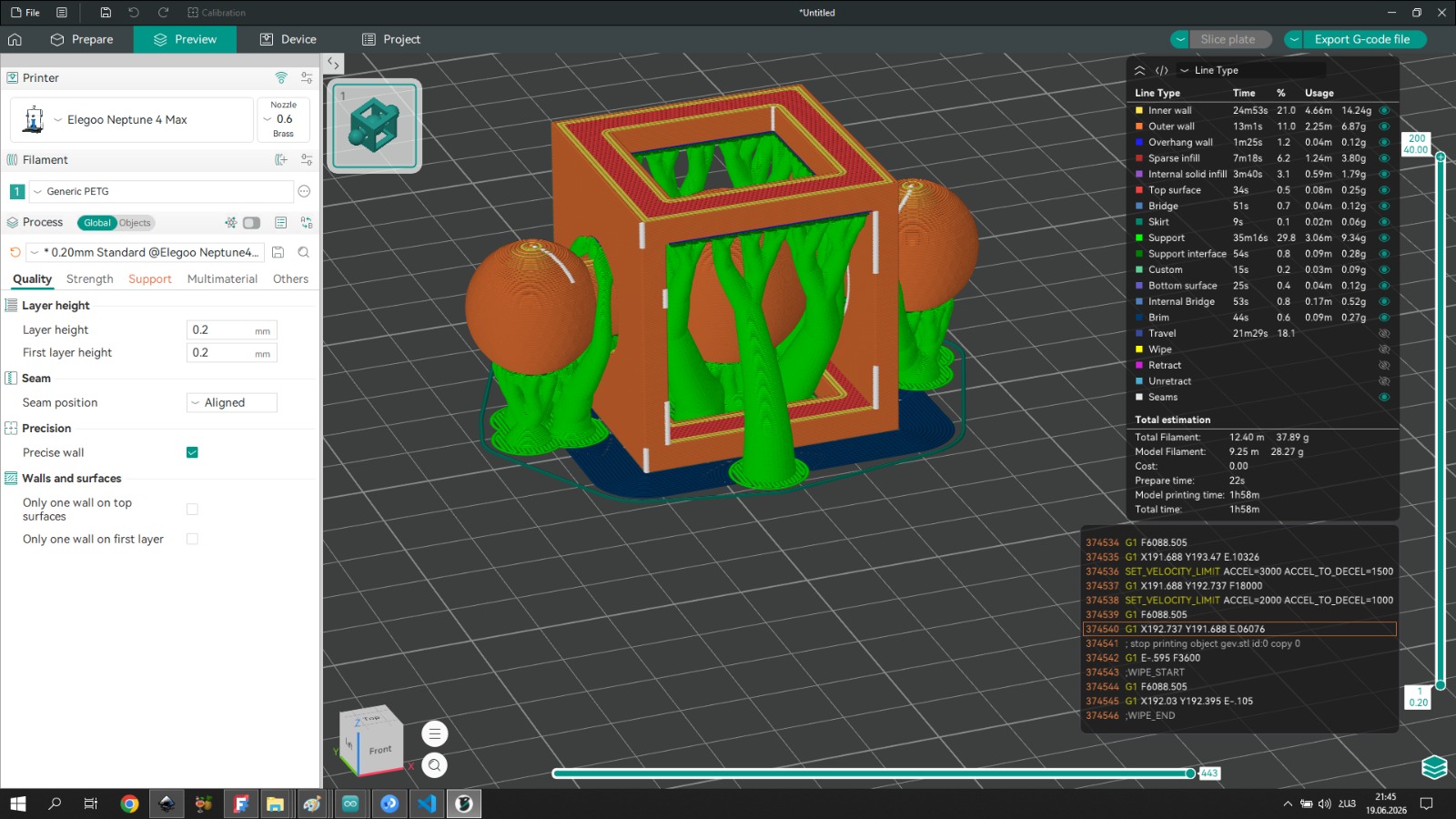 Slicer Setup