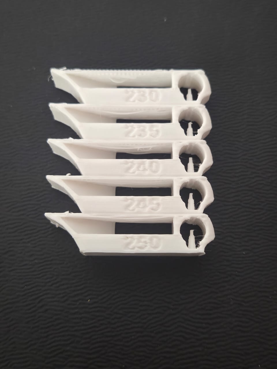 Temperature Tower Results 