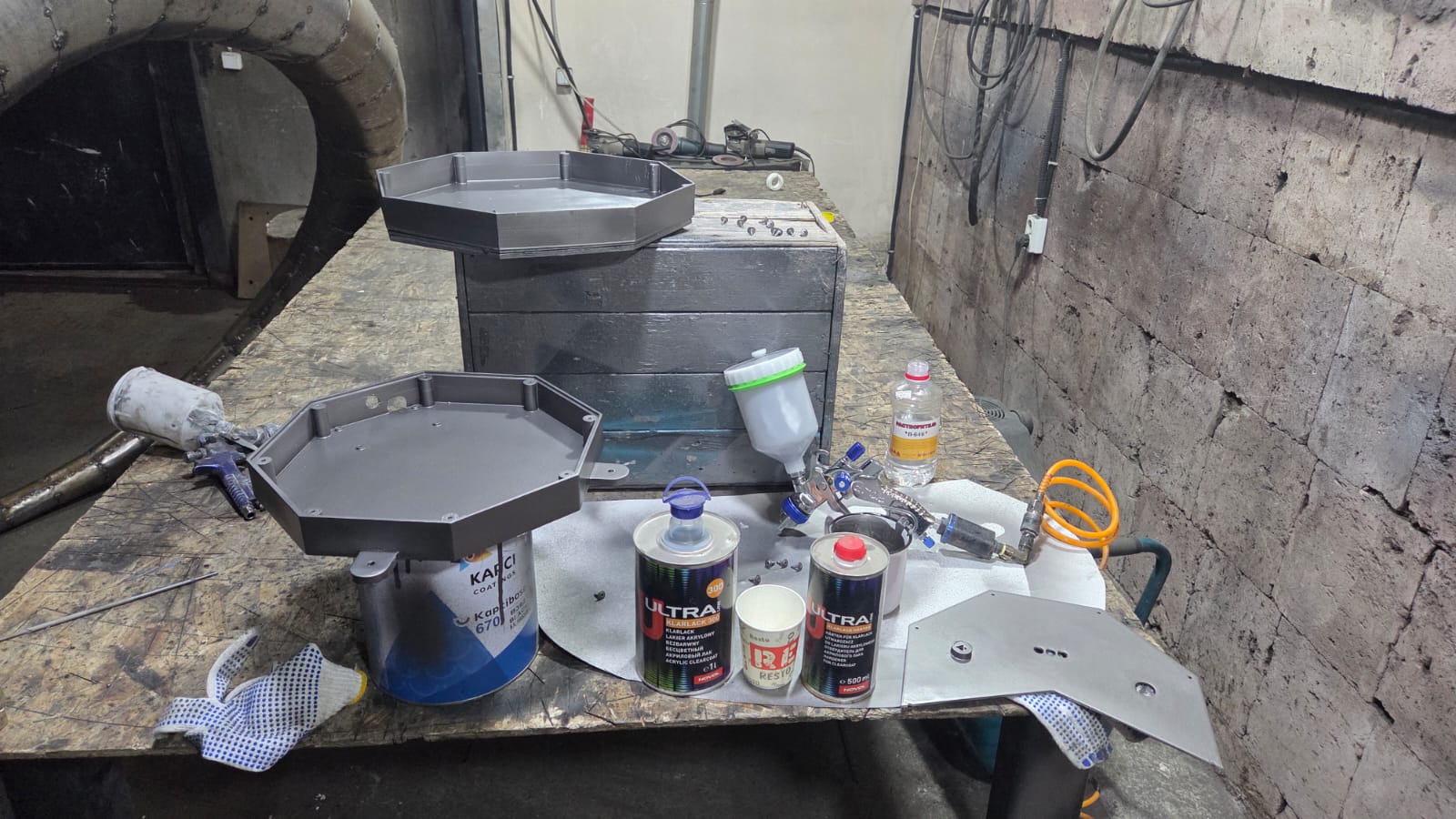 Final paint coat