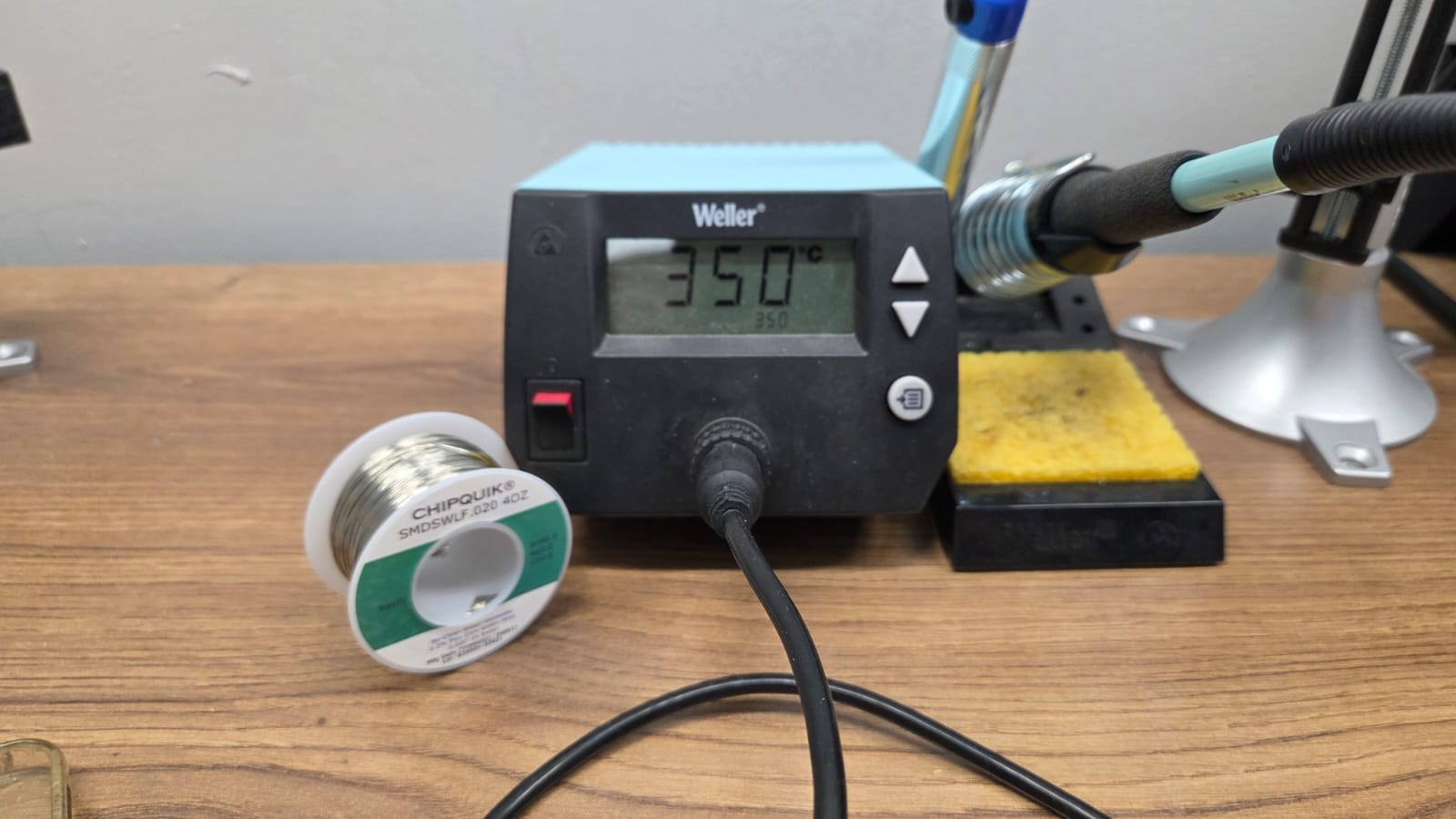 Soldering station setup