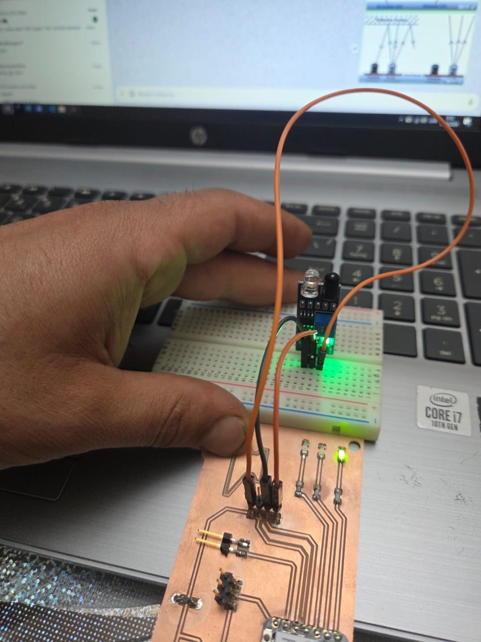 Sensor to PCB