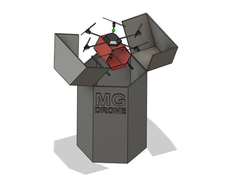 Open landing platform concept