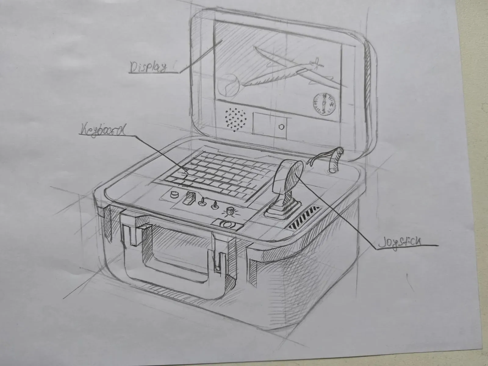 Portable GCS concept sketch