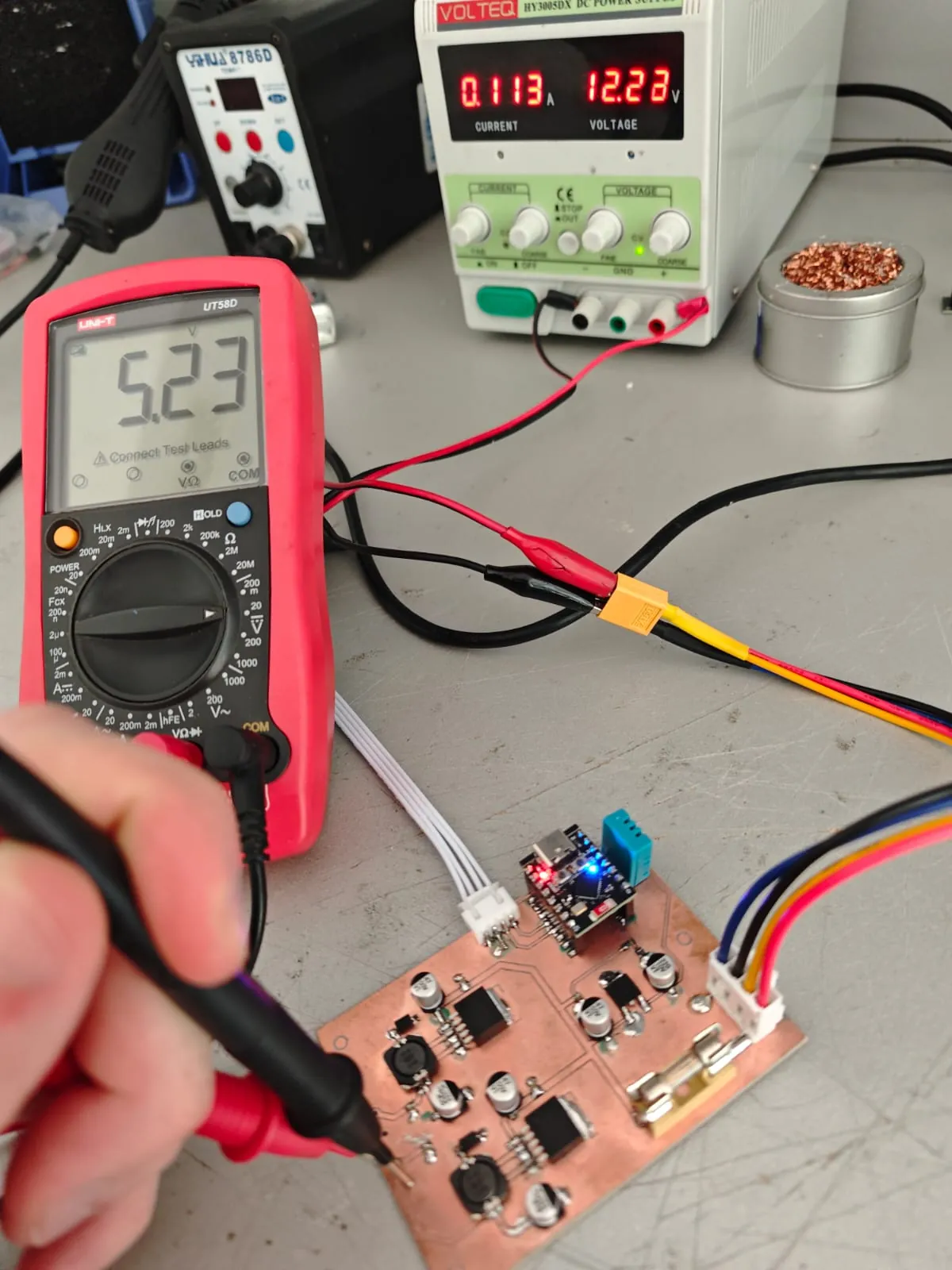 12V input test