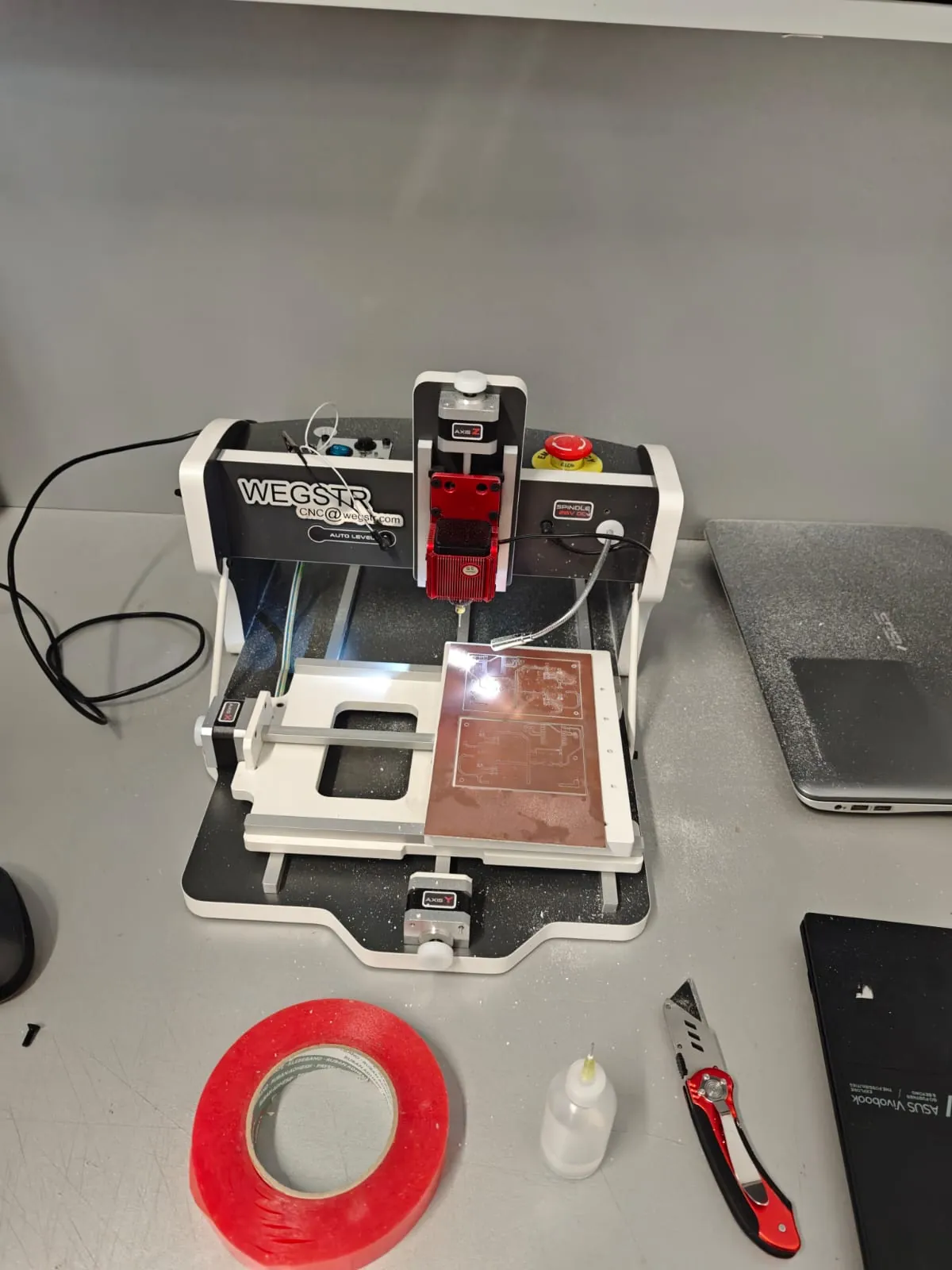 WEGSTR CNC setup