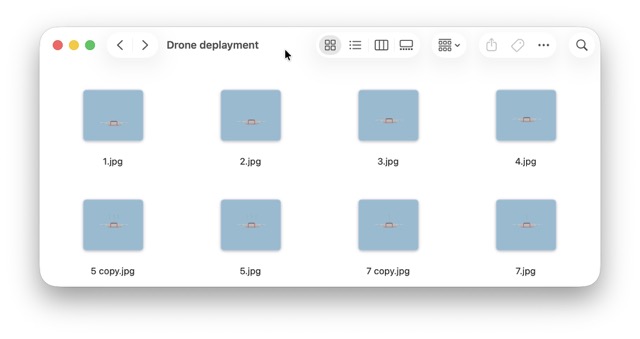 drone animation steps