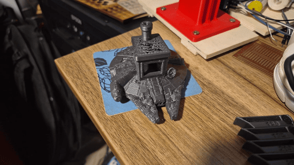 Millennium Falcon final print