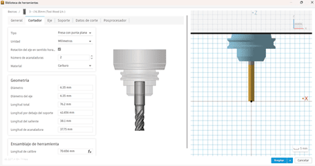 Spindle speed and feed rate configuration