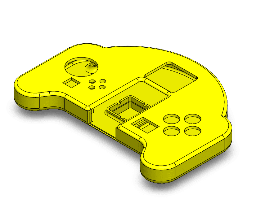 CAD design in SolidWorks