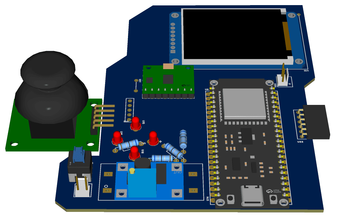 Main PCB 3D View