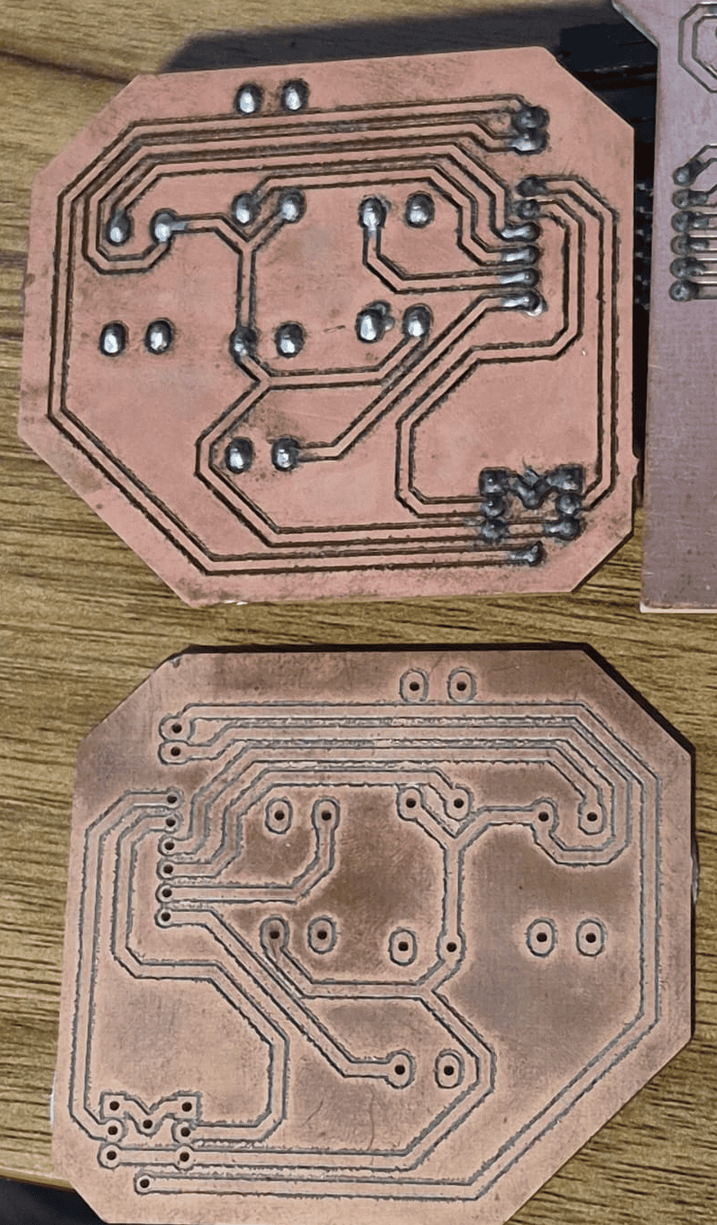 PCB fabrication error