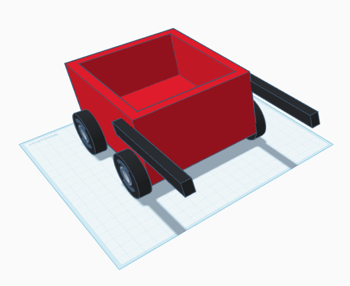 Final Tinkercad model