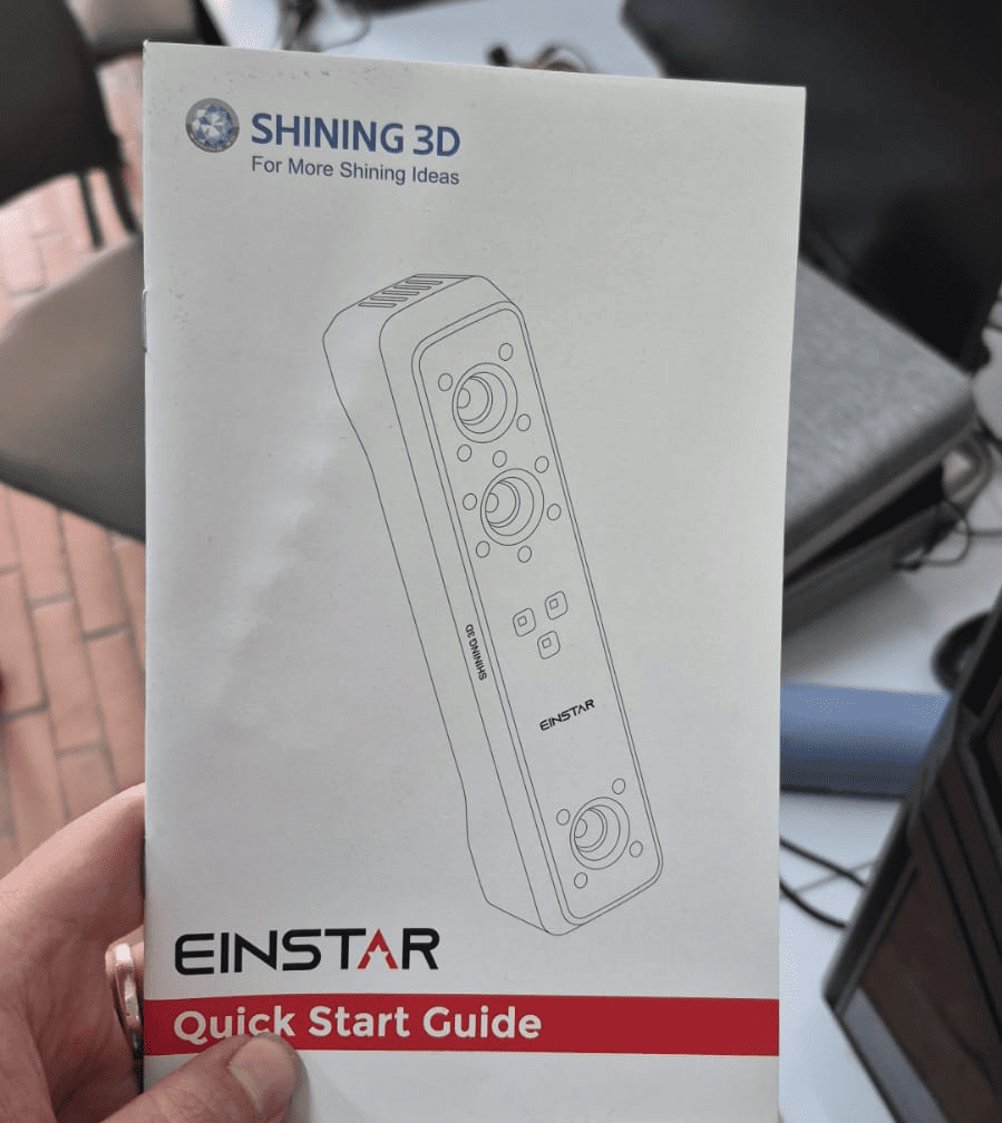Einstar 3D scanner manual