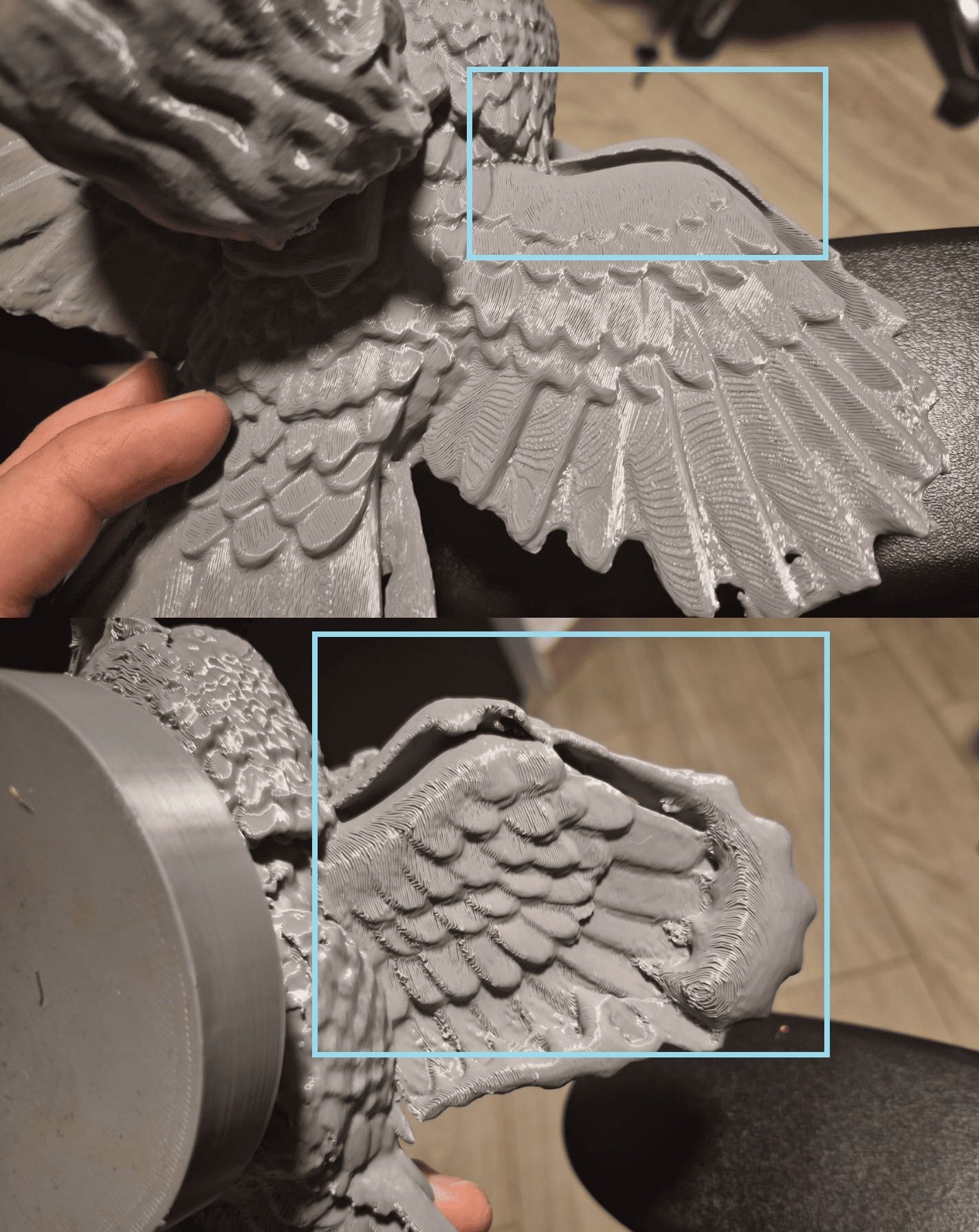 Detailed scan errors