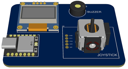 3D model complete board view
