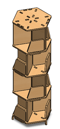 Linked parts driven by equation file