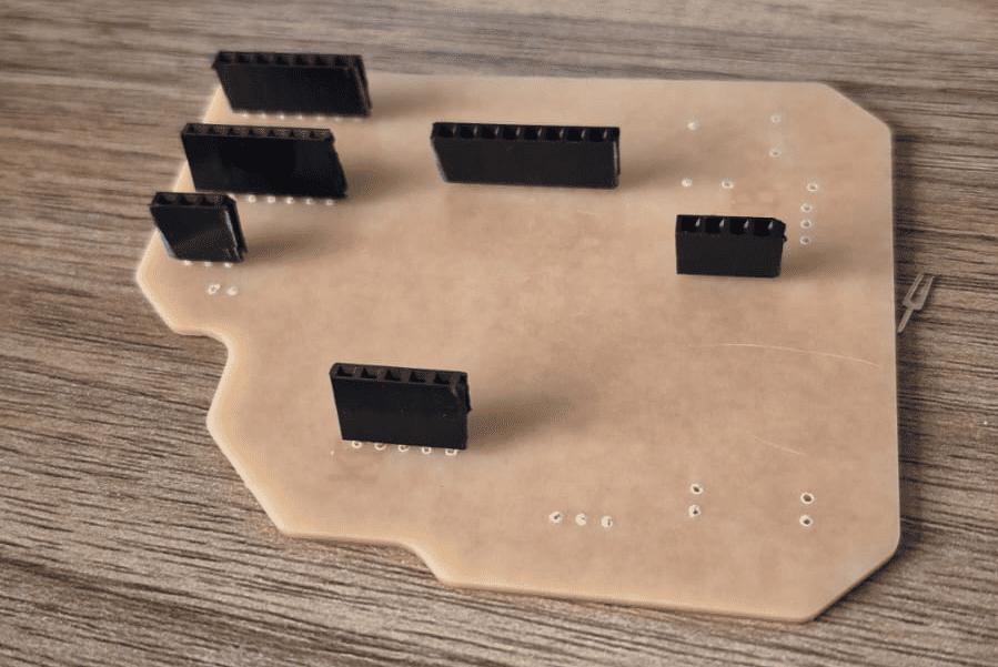 Component placement before soldering