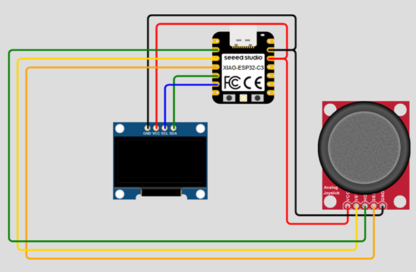 Joystick connection diagram