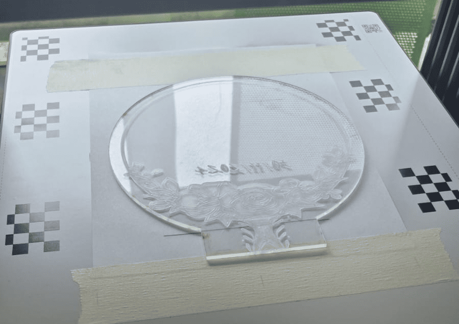 Material positioning inside EufyMake E1