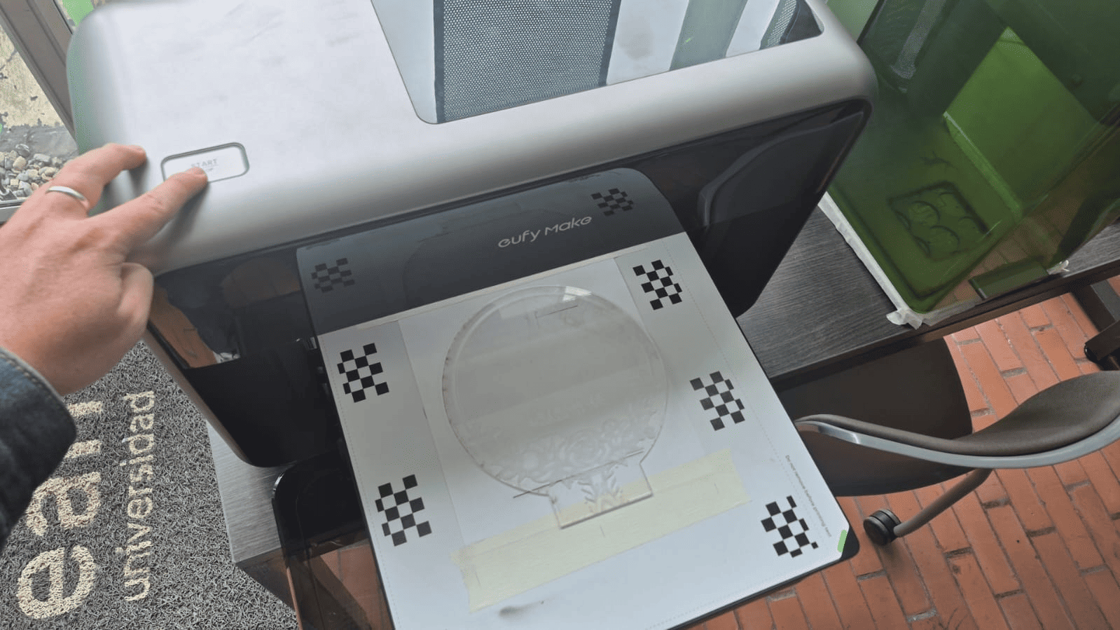 UV printing process