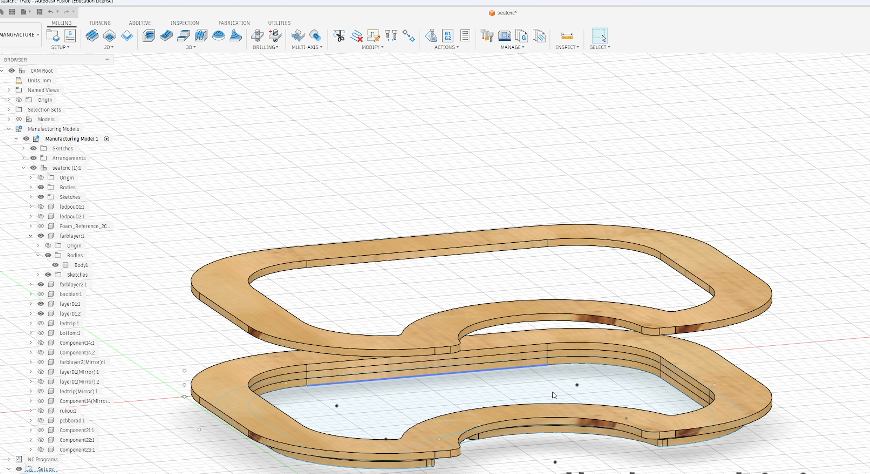 CNC cutting software interface