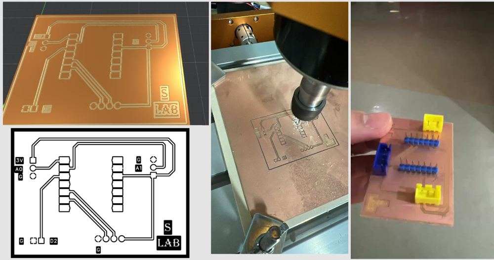 First terminal connector PCB idea