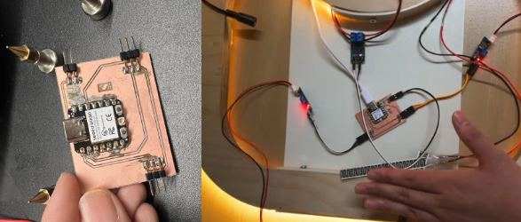 Previous PCB in-frame test