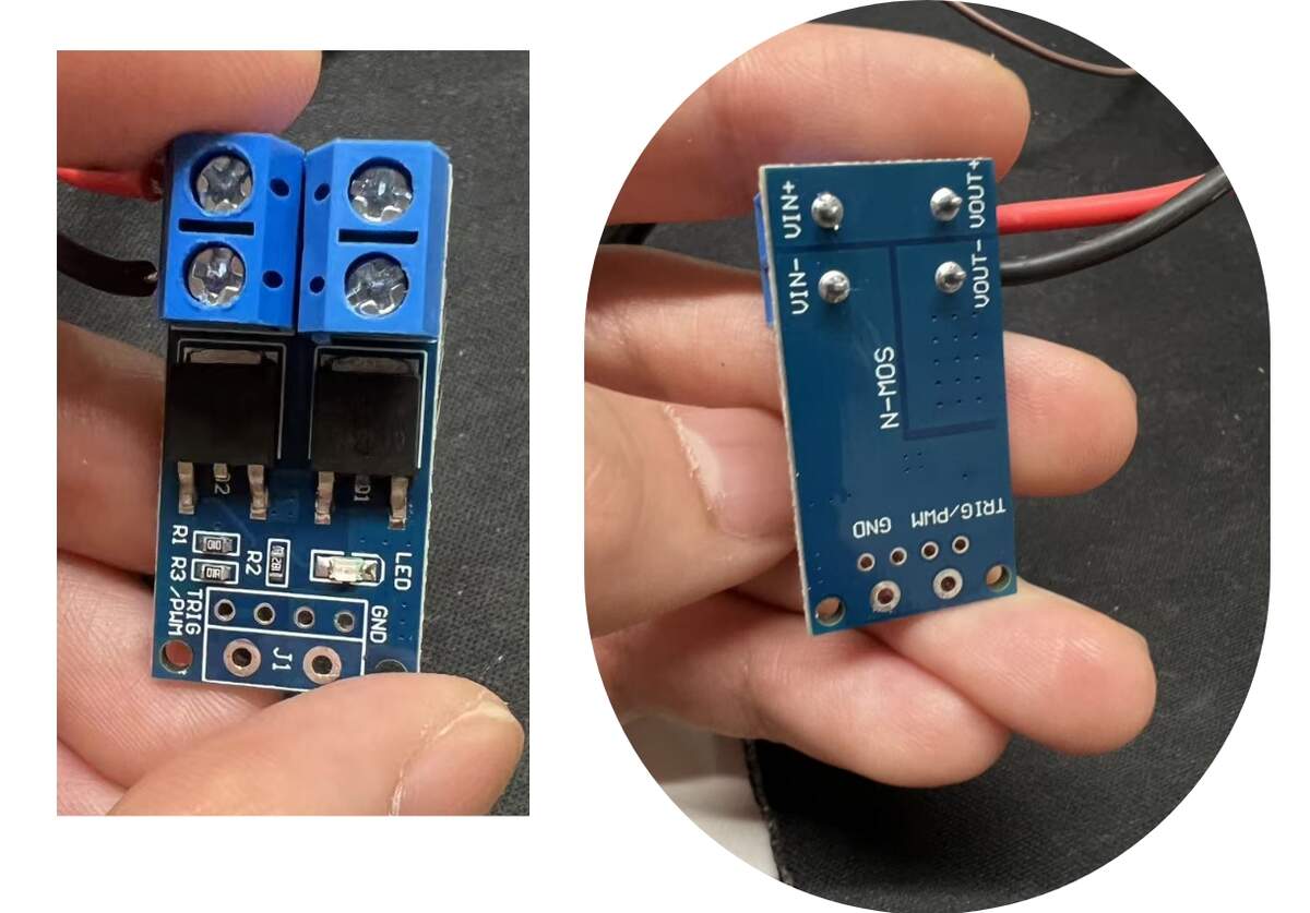 MOSFET module label