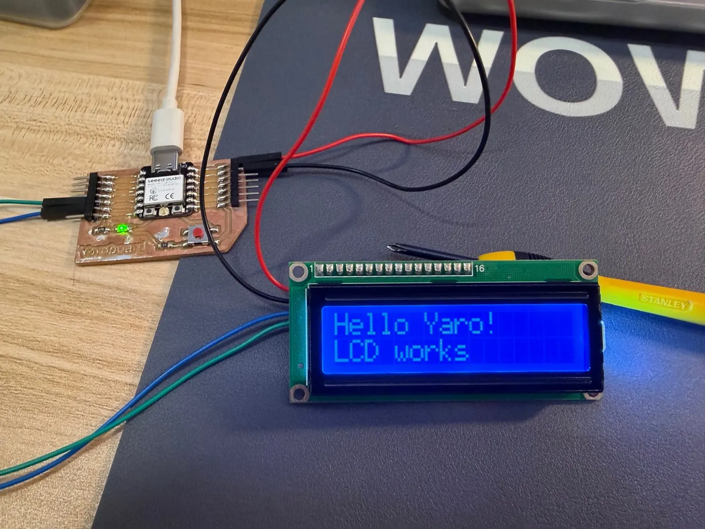 LCD game development photo