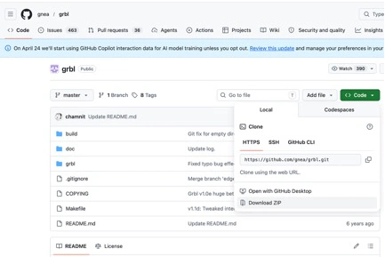 Title: image2.png - Description: Adding the GRBL library to the Arduino IDE.