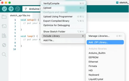 Title: image4.png - Description: Successful upload — "Done uploading" in the IDE status bar.