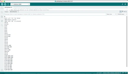 Title: image8.png - Description: UGS main window — jogging the mini plotter and probing the work area.
