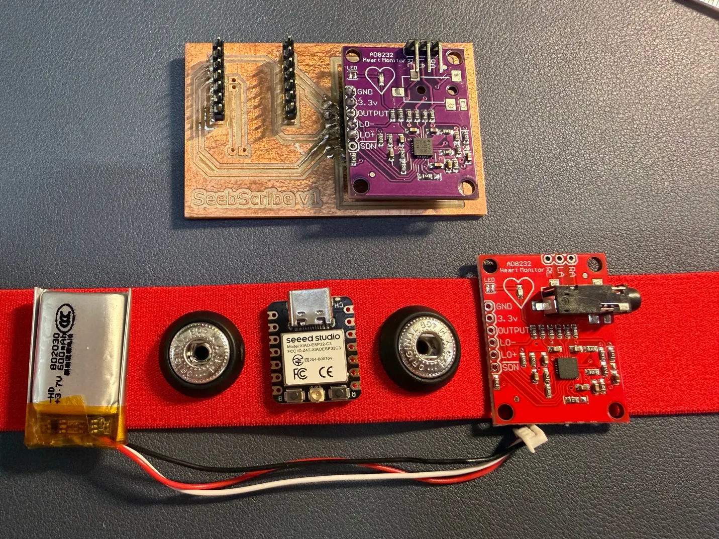 Wearable case integration reference 15
