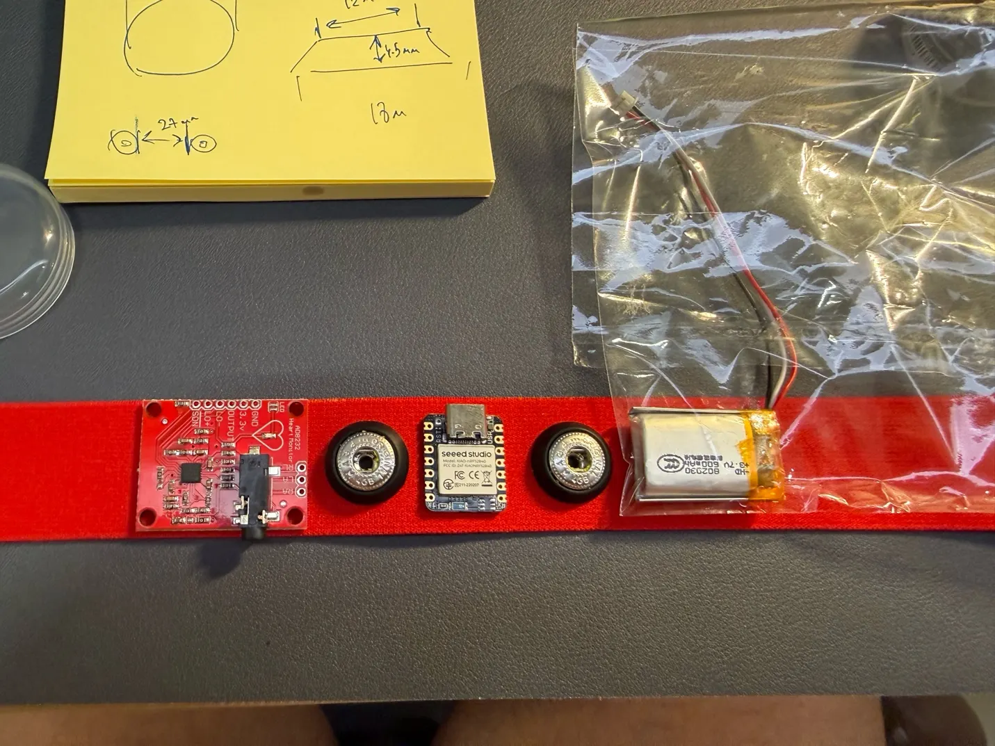 Wearable case integration reference 16