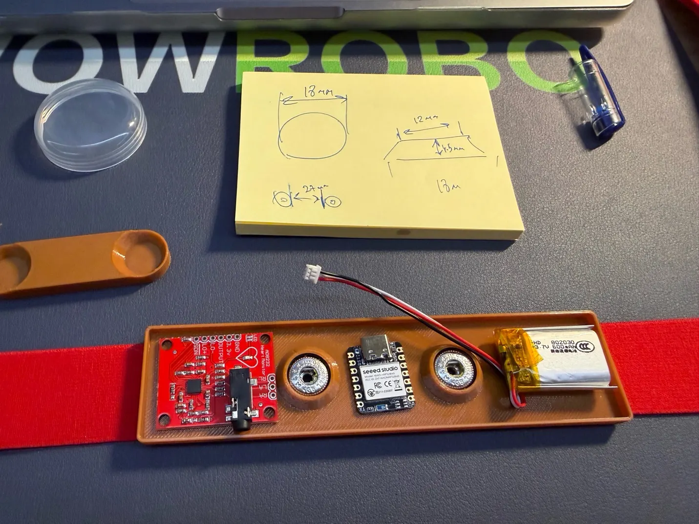 Wearable case integration reference 20