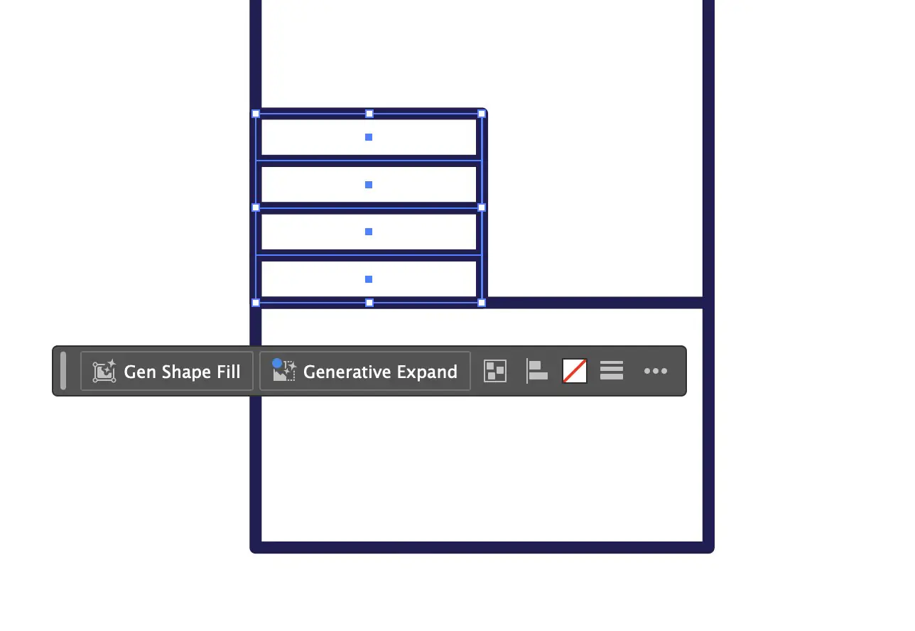 Illustrator tutorial - adding cabin logs