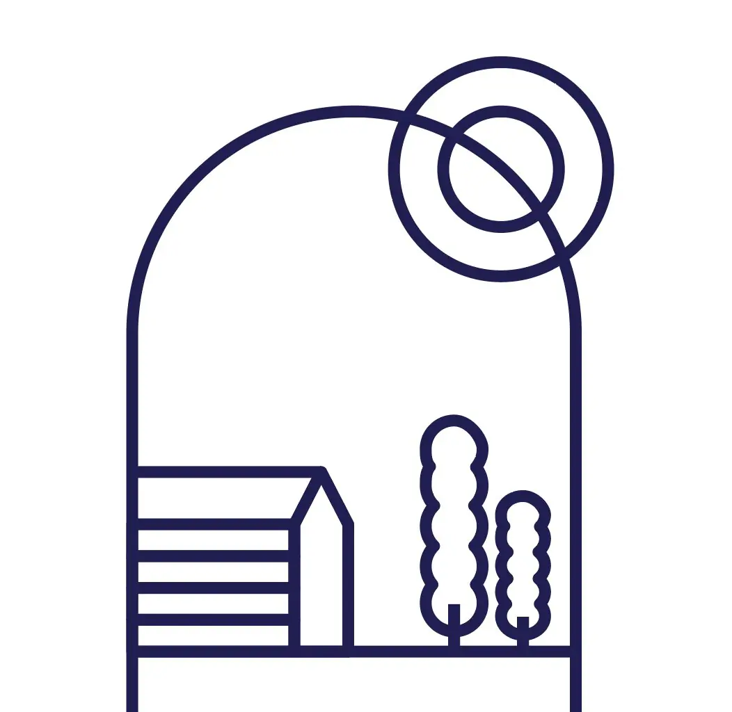 Illustrator tutorial - creating trees and sun with offset path