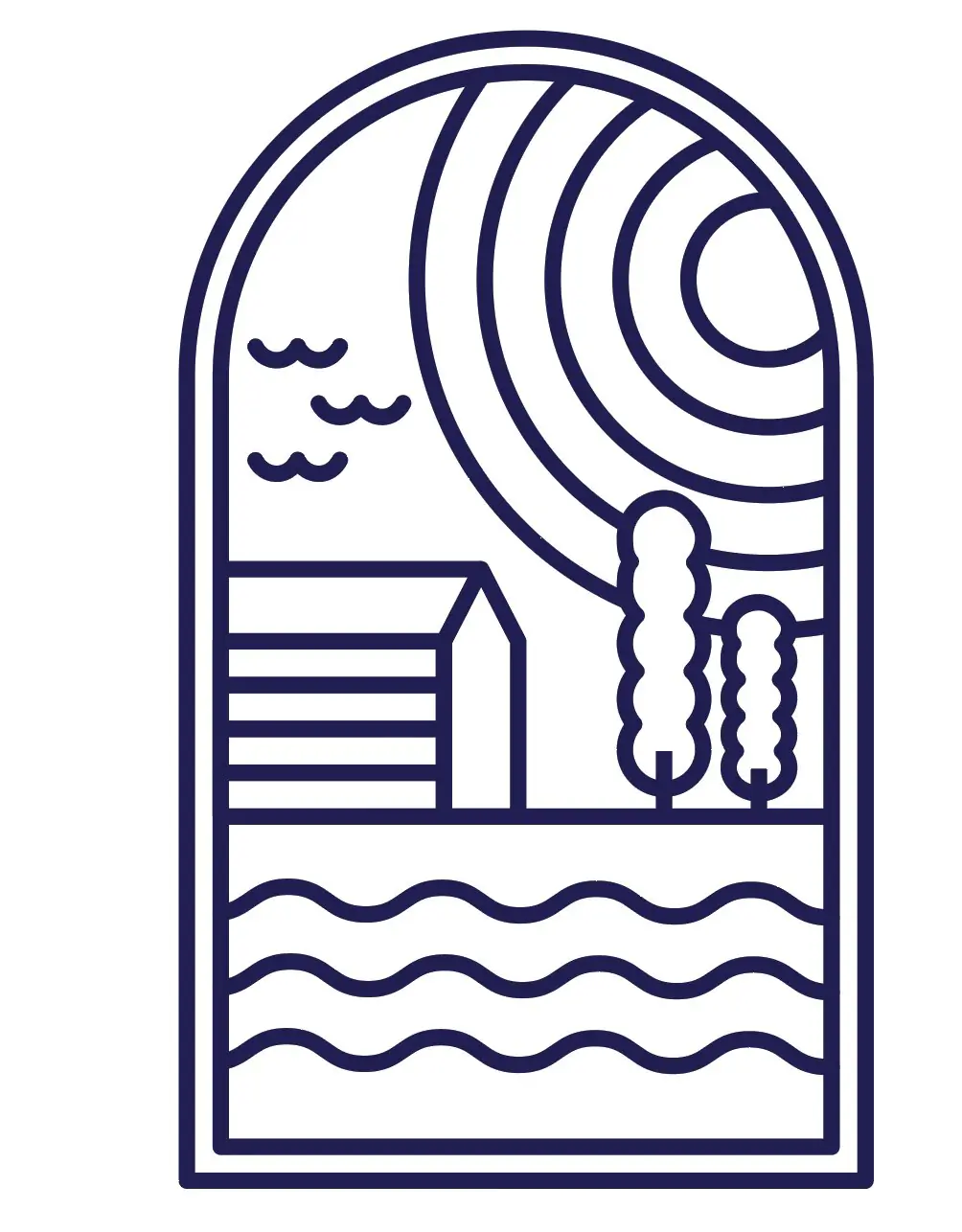 Illustrator tutorial - completed logo