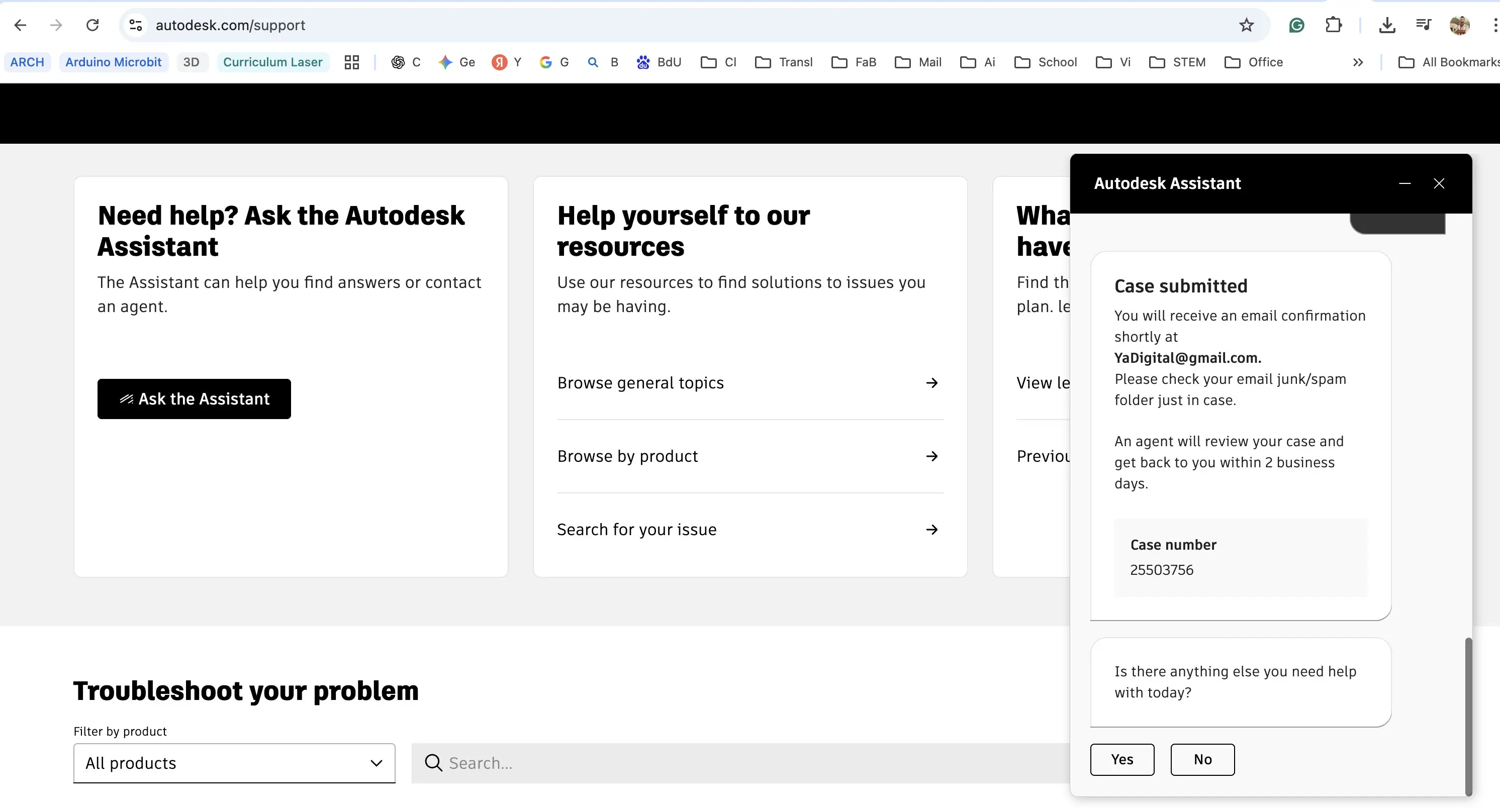 Fusion 360 working interface