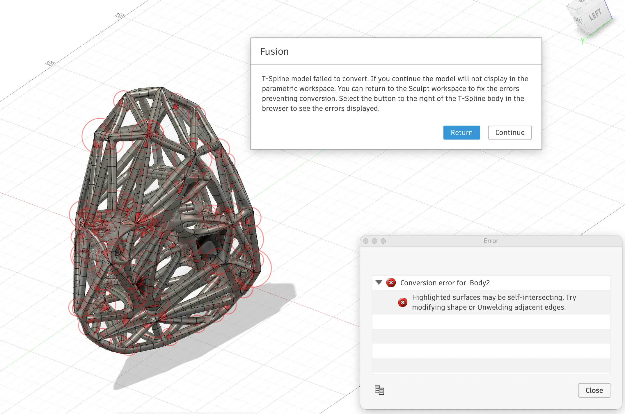 Attempt 2 - Error again