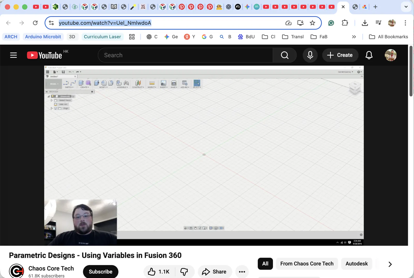 Fusion tutorial reference
