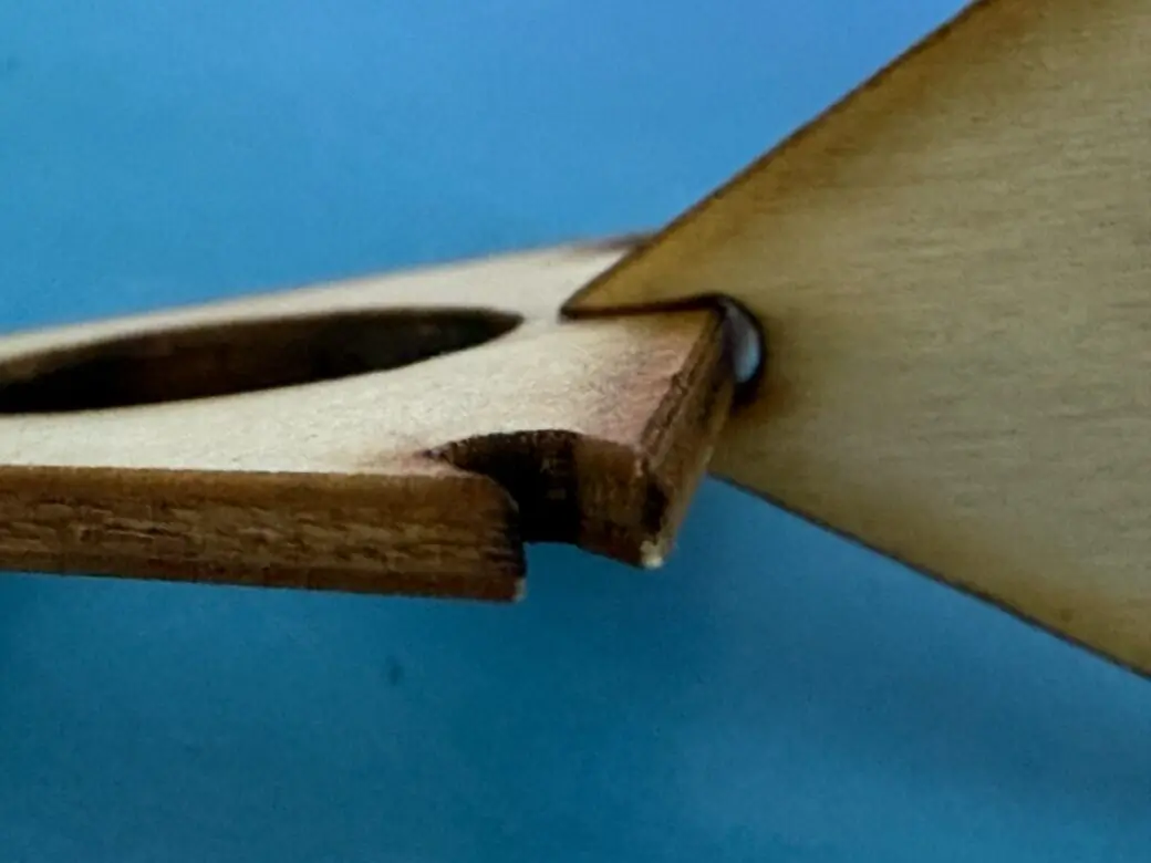 Laser cut test piece 2