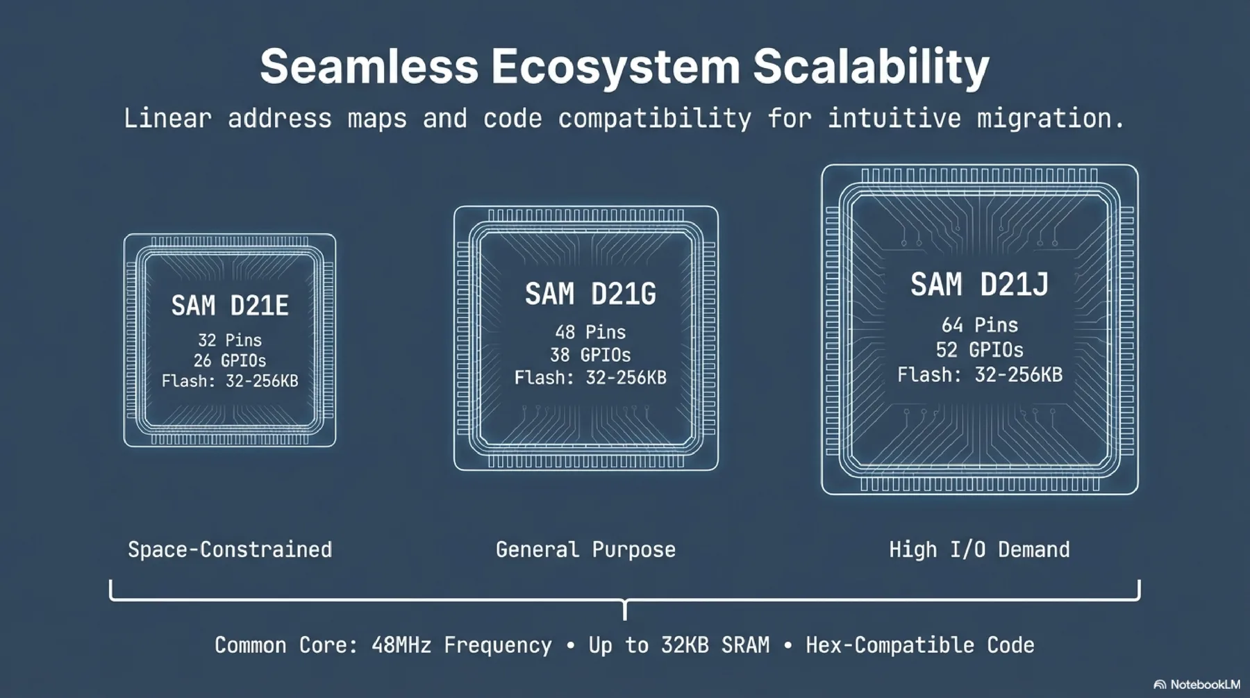 SAMD21 presentation slide 3