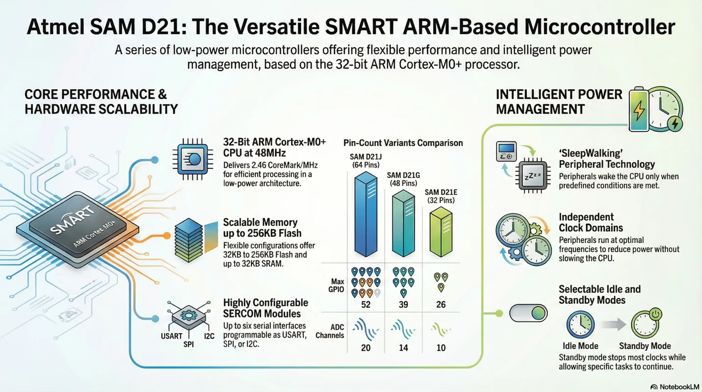 SAMD21 sheet overview
