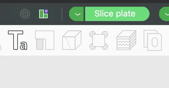 Bambu Studio slice button