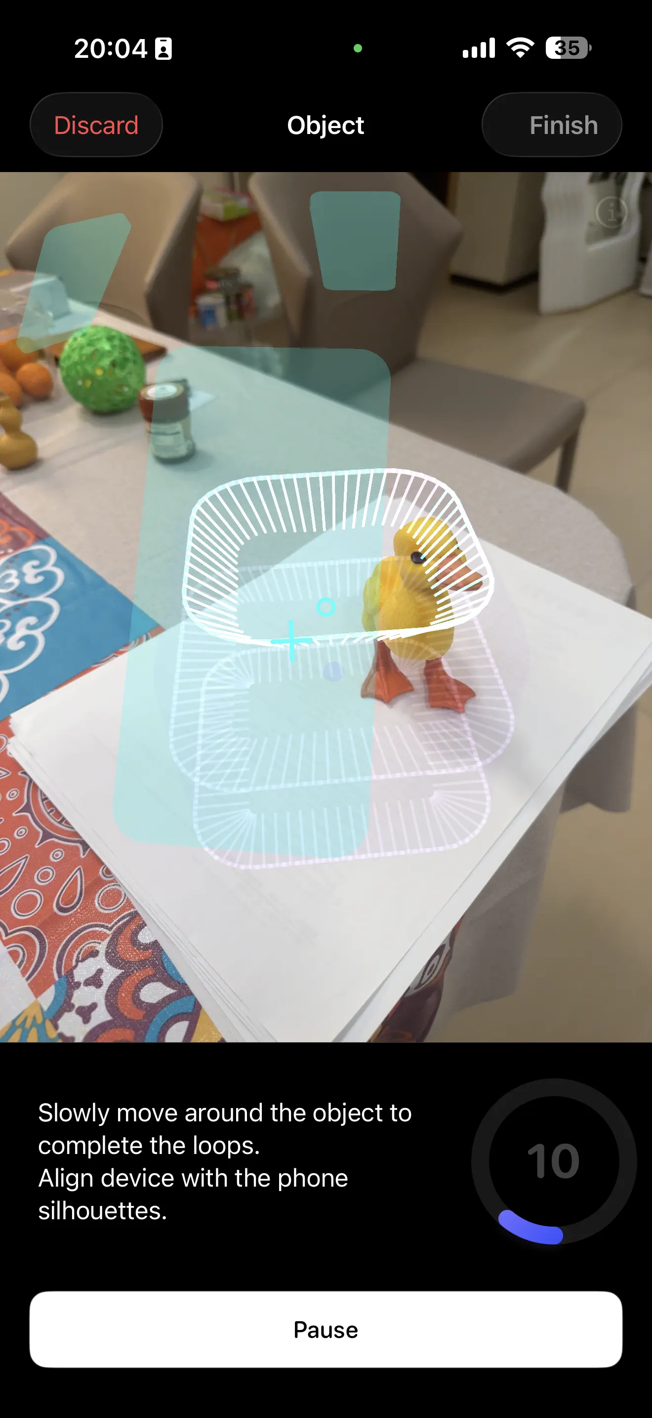 Luma 3D screenshot IMG_6161