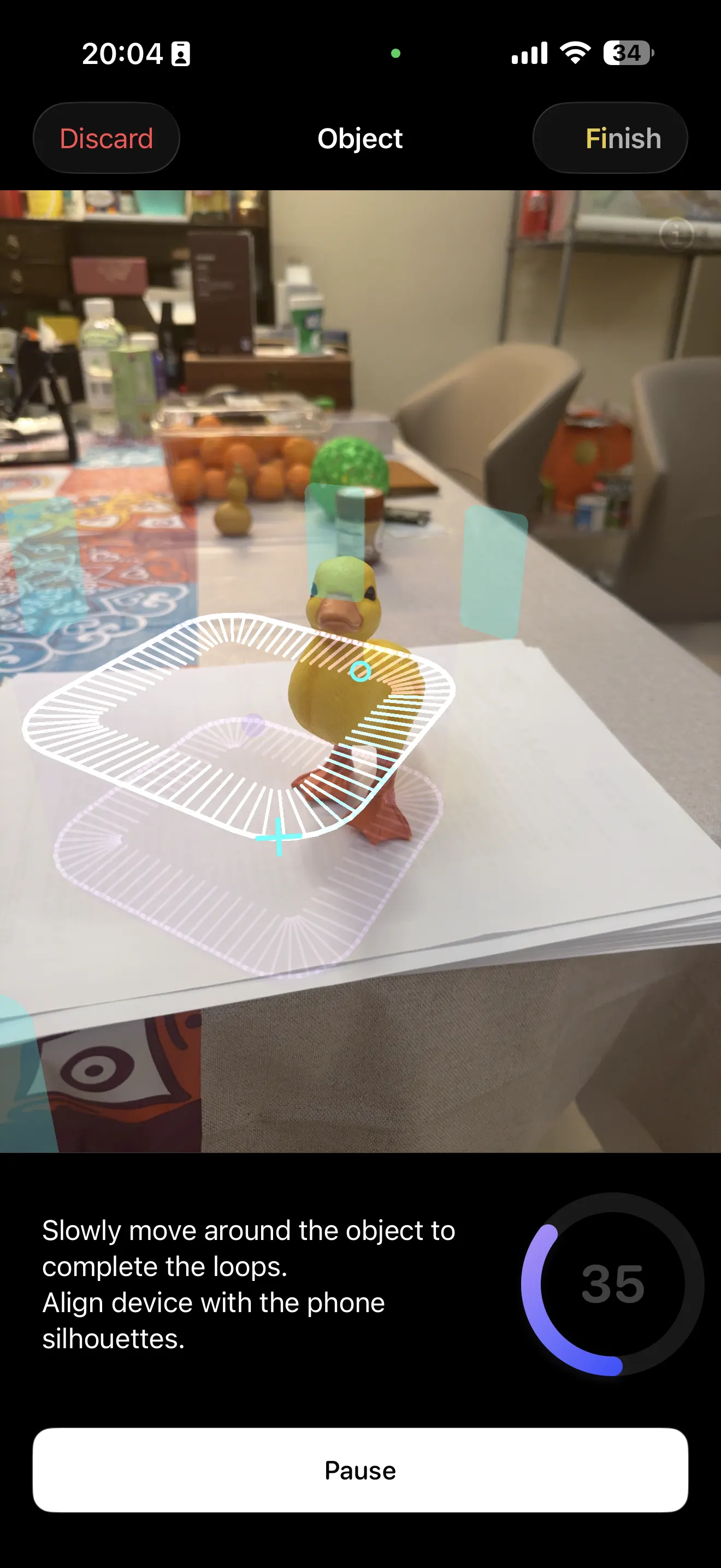 Luma 3D screenshot IMG_6162