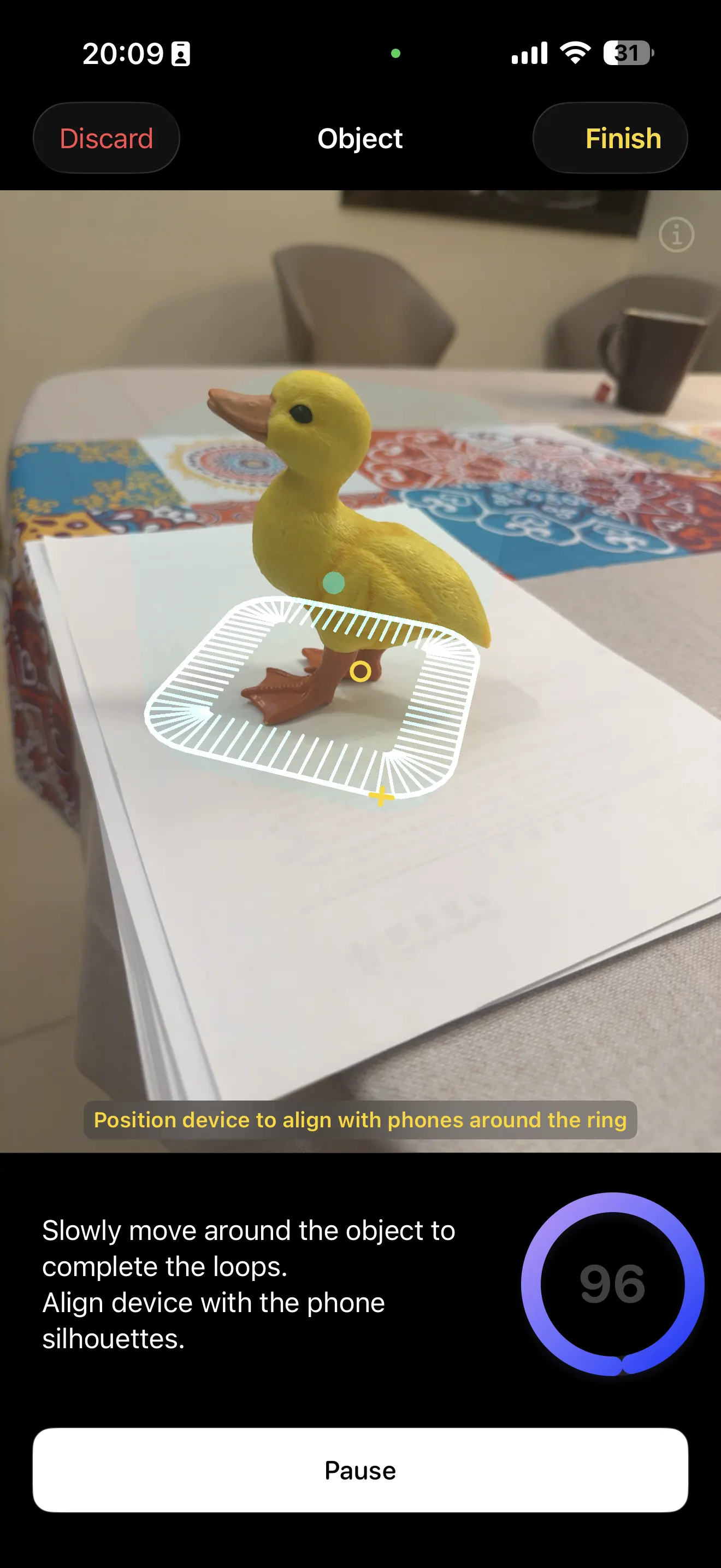 Luma 3D screenshot IMG_6163