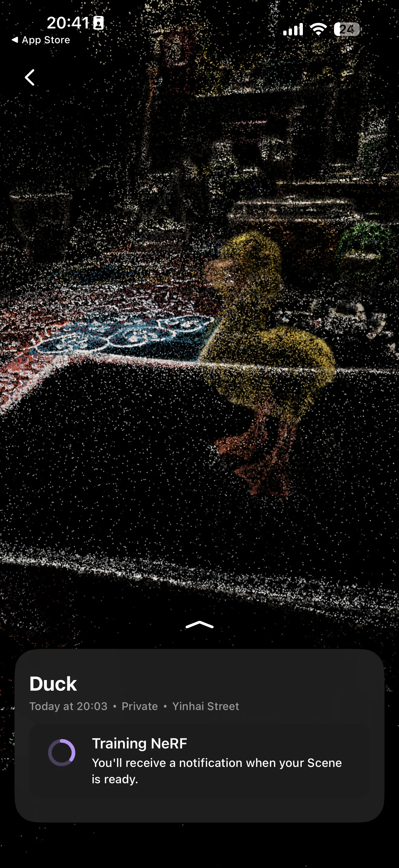 Luma 3D screenshot IMG_6167