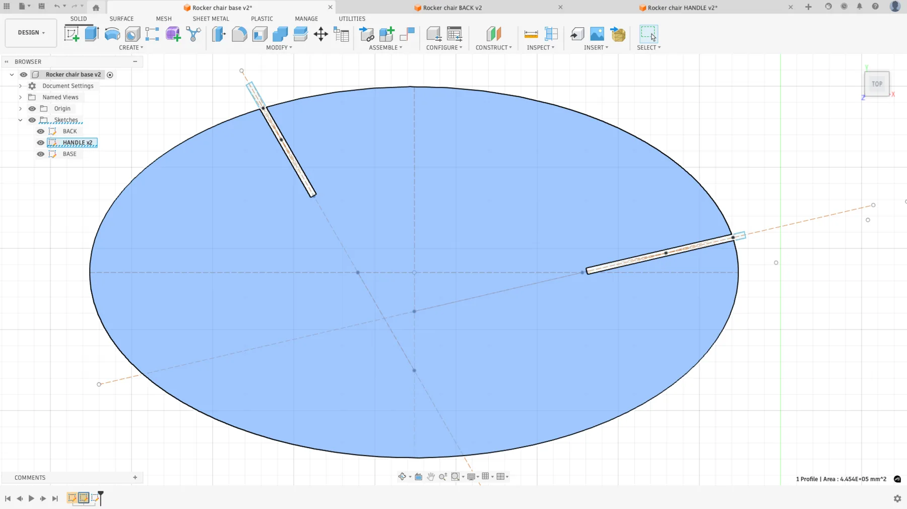 Handle constraints in Fusion